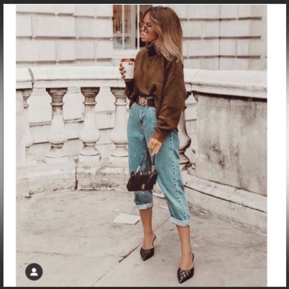 Zara Quilted Healed Mules - Picture 4 of 11